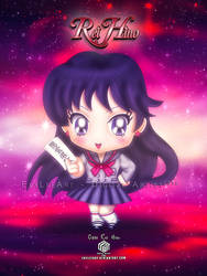 Chibi Rei Hino by EvyLeeArt