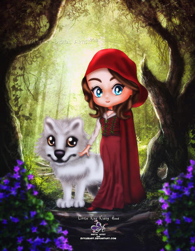 Little Red Riding Hood by EvyLeeArt