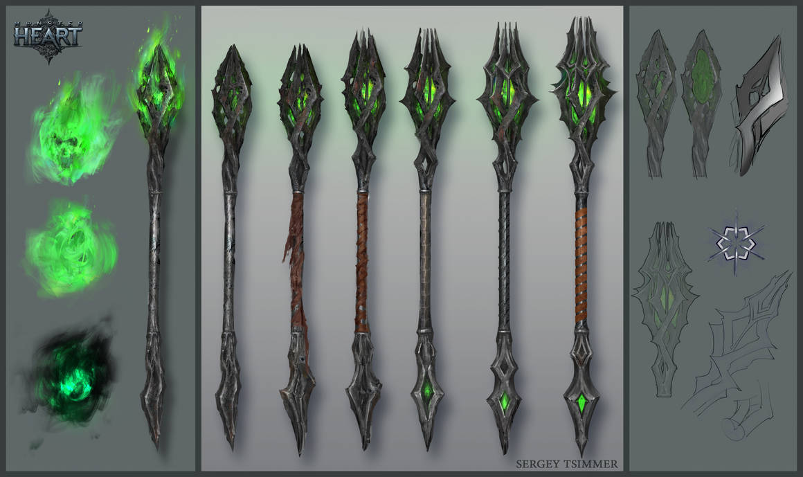 Magic Staff by TsimmerS on DeviantArt