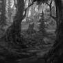 forest sketch