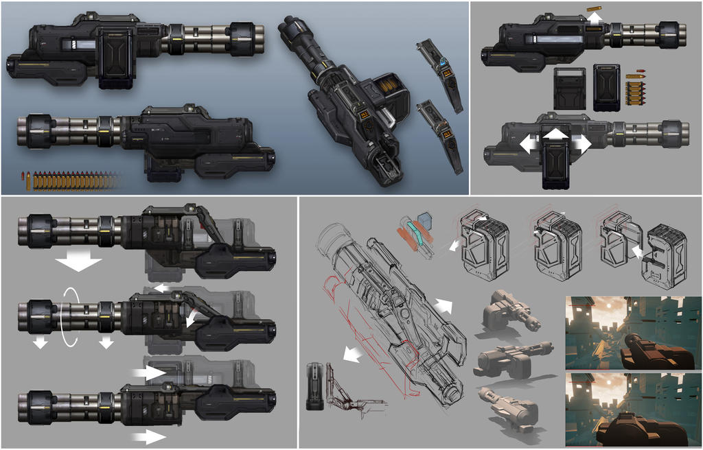 Machine Gun Deviantart machine gun by TsimmerS on DeviantArt