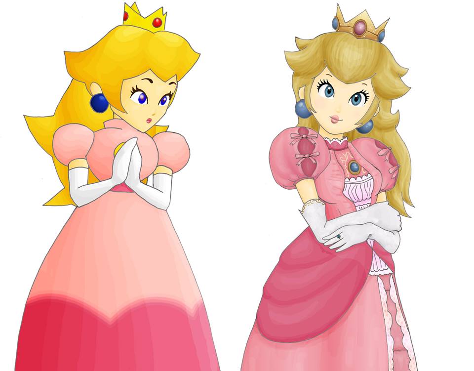 Princess Peach Toadstool On Videogamechicks: Princess Toadstool Peach By Te...