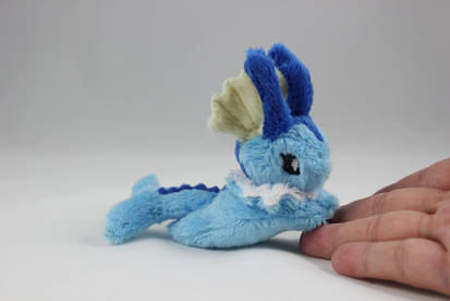 Tiny Vaporeon Plush Charm