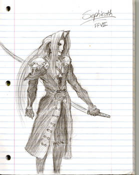 Dissidia Sephiroth sketch