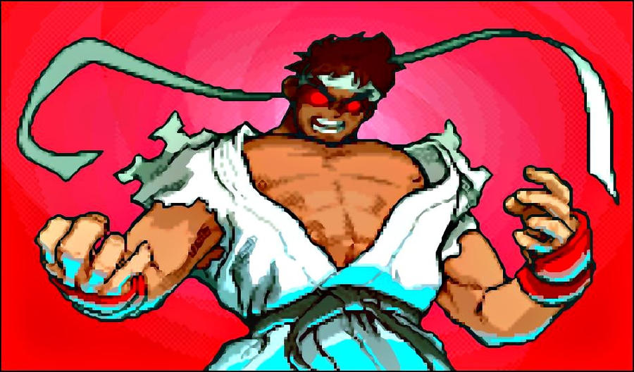 Evil Ryu Throw Pose Evil Ryu by Zoralink92 on DeviantArt
