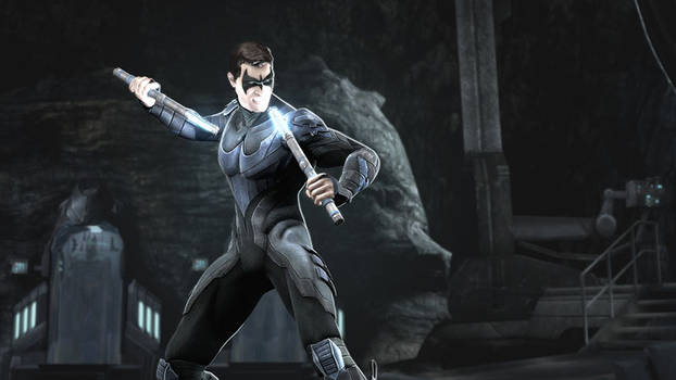 Nightwing in Injustice: Gods Among Us