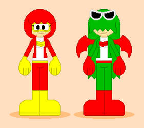 Dig Dug - Pooka and Fygar Girls