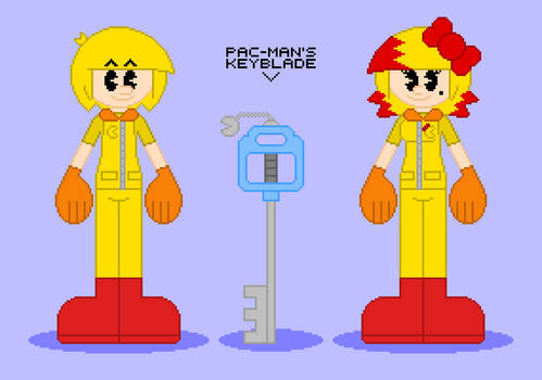 Arttoon1's Pac-Man and Ms. Pac-Man Gijinkas