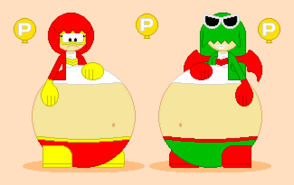 Bloated Pooka and Fygar Girls by SporeVideos3 on DeviantArt