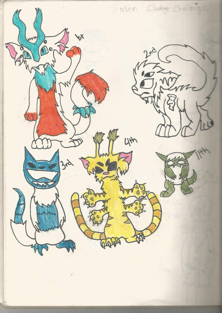 Alien challenge 1 by JuxieGamerElite105 on DeviantArt