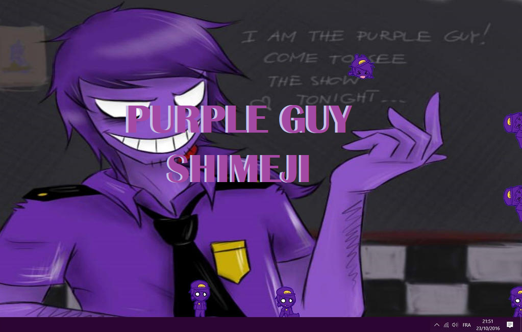 Purple Guy - Shimeji