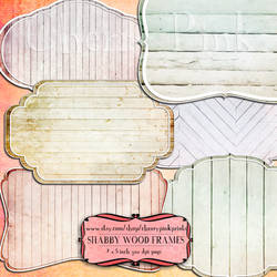 Shabby chic frames shabby wood frames