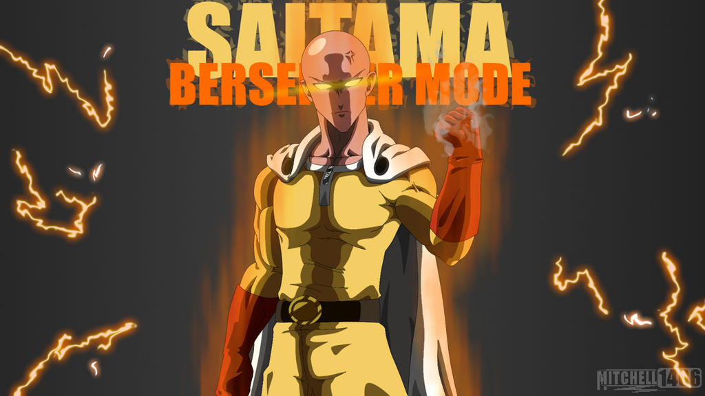 Saitama Berserker Mode by AaronKasai on DeviantArt