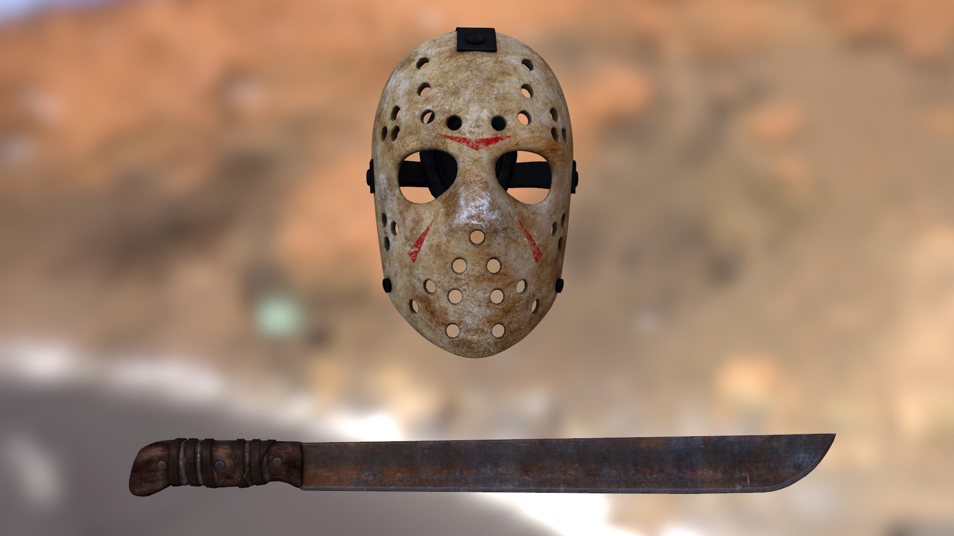 Friday the 13th Props - Texture WIP