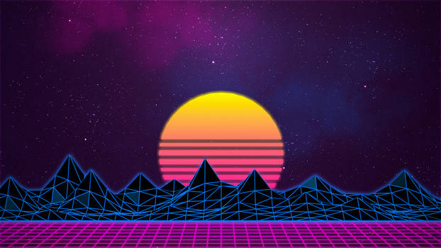 Synthwave/Retrowave - Neon 80s - Background