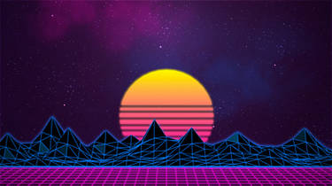 Synthwave/Retrowave - Neon 80s - Background