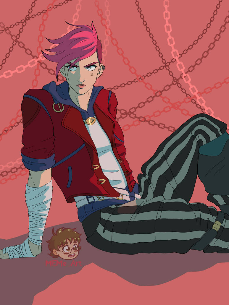 Vi Yelling Reference Vi by Eywen052000 on DeviantArt