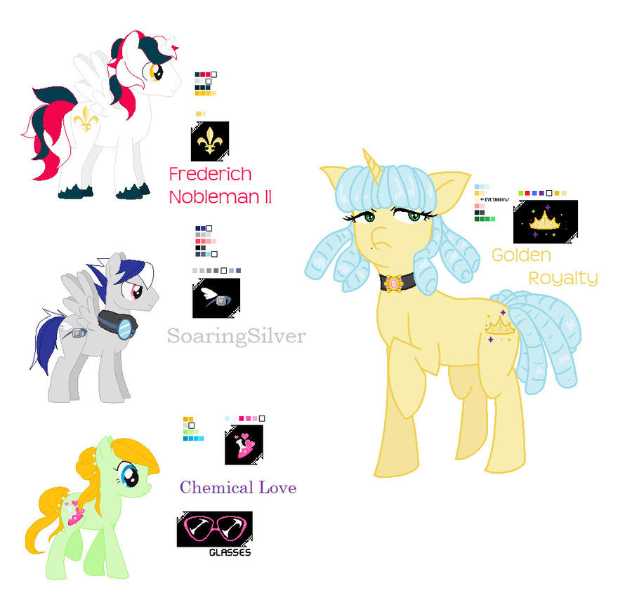 MLP: New Oc designs by YouAskMeFirst2 on DeviantArt