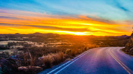 Wichita Mountain Sunset