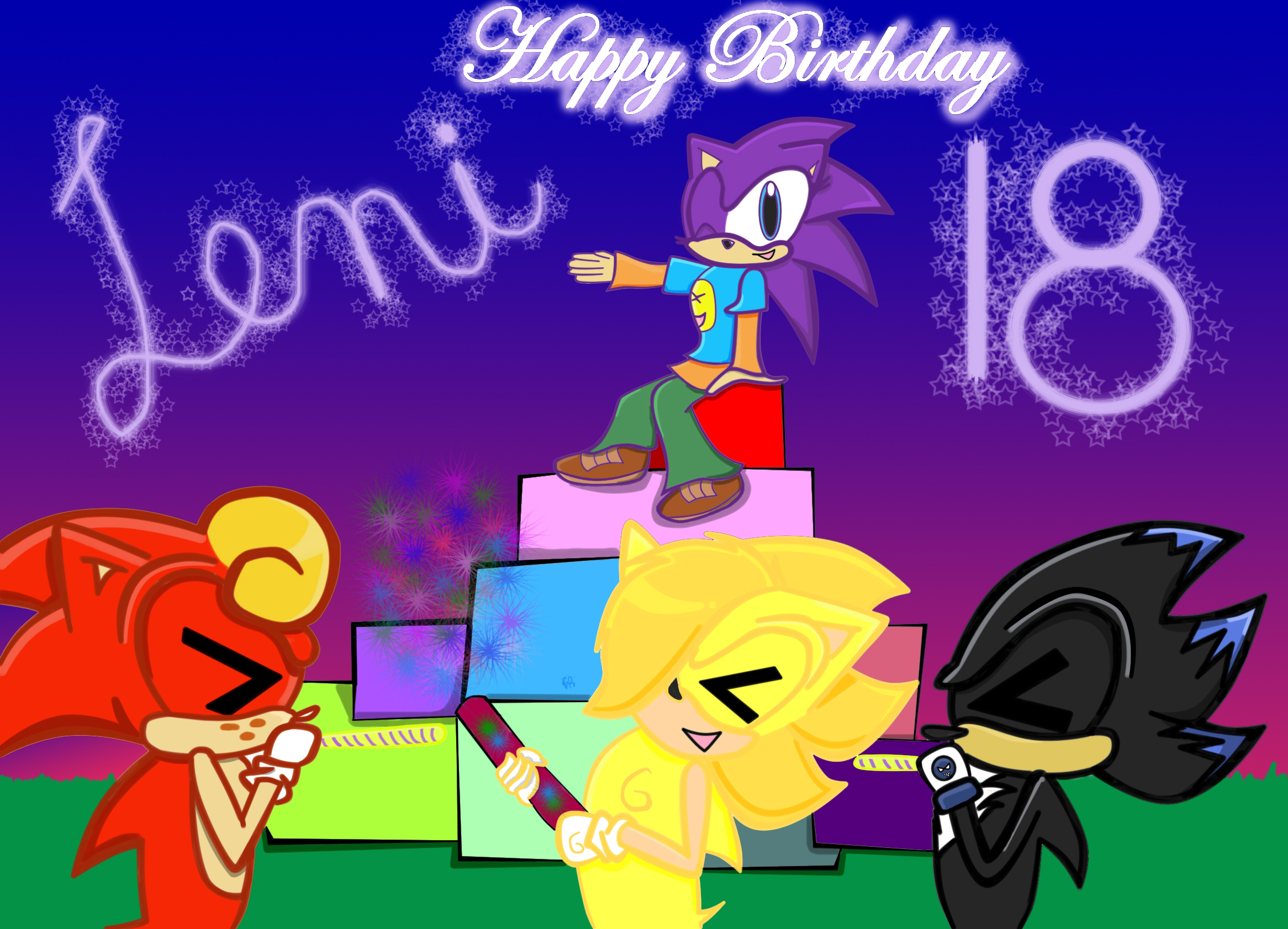 Happy Birthday 3Hedgies