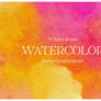 Hand drawn watercolor backgrounds