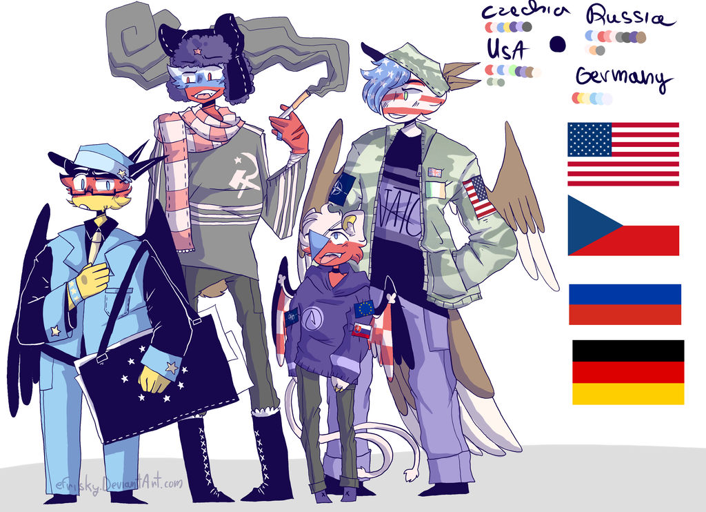 Country Humans R64 countryhuman desings by EFrisky on DeviantArt