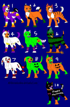 Halloween Theme Adoptables pg. 4 of 100