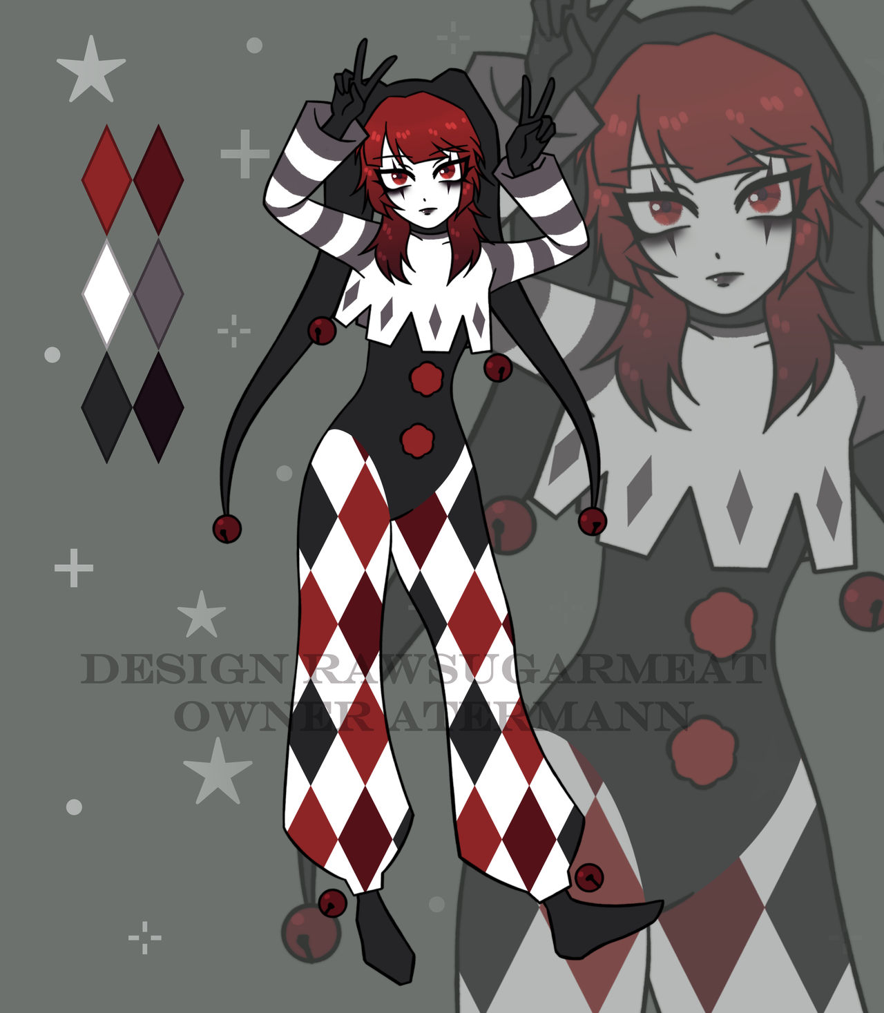 custom jester oc by rawsugarmeat on DeviantArt