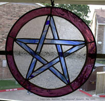 Stained Glass Pentacle