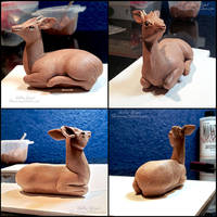 Dikdik Final Sculpt by Falconsong