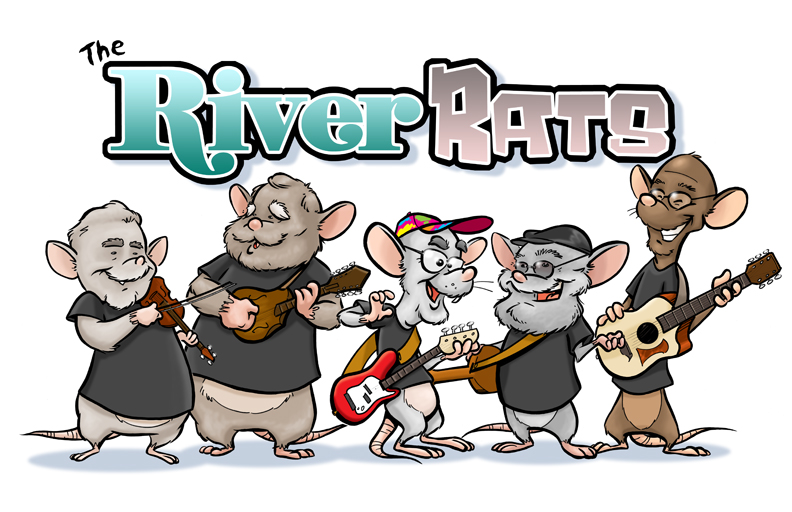 River Rats caricatures