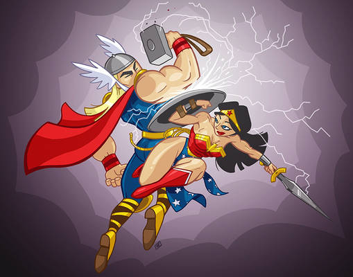 Wonder Woman vs. Thor