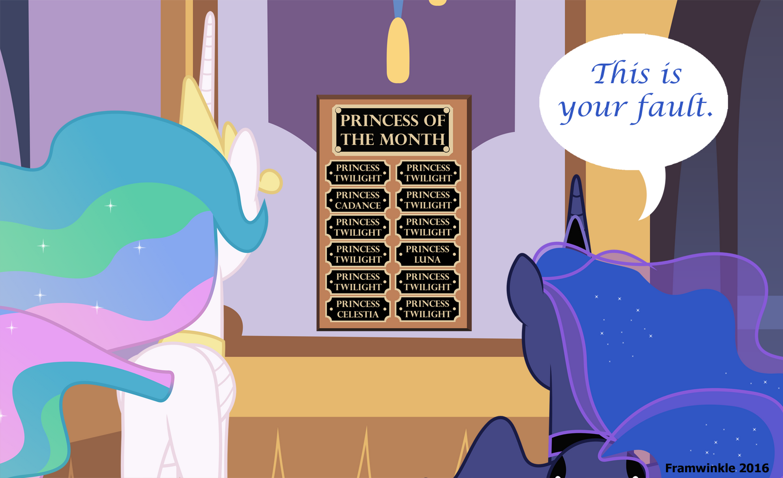 Princess of the Month by Framwinkle