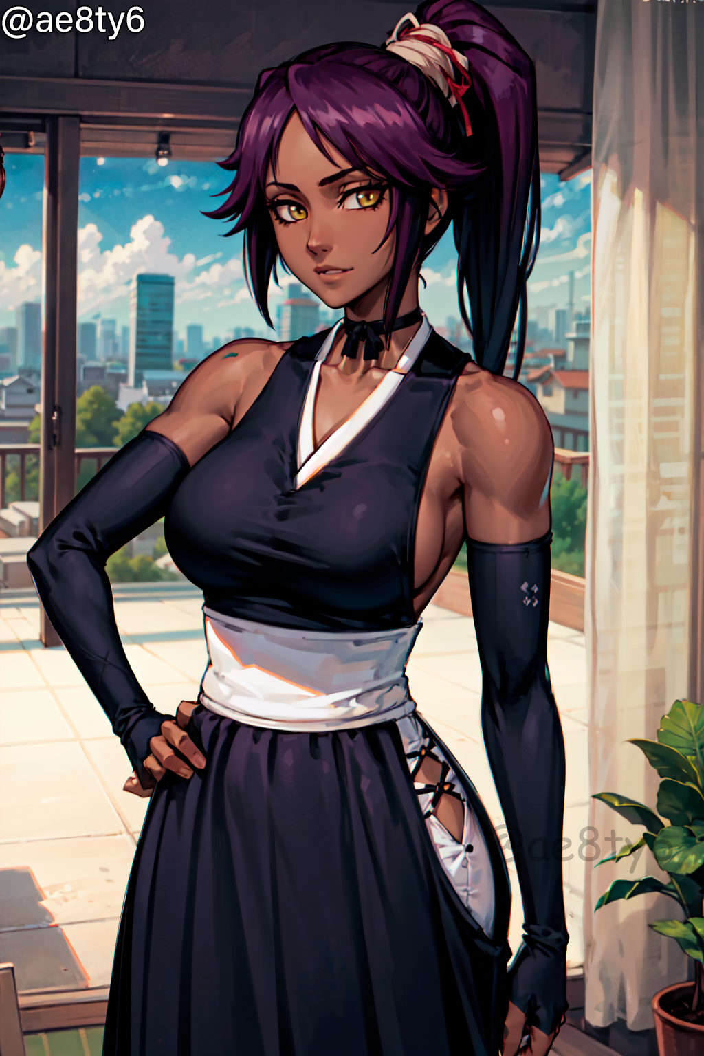 Yoruichi Shihoin Bleach By Ae8ty6 On DeviantArt yoruichi-shihoin-bleach-by-ae8ty6-on-deviantart