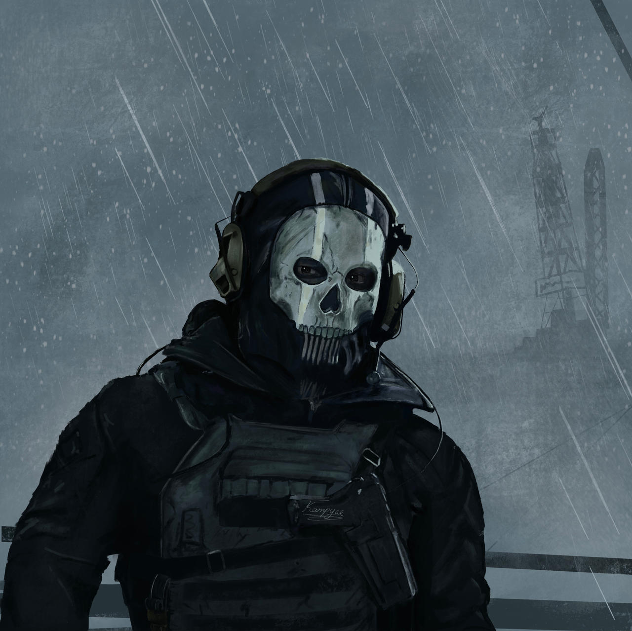 Ghost Call Of Duty by paiceian on DeviantArt
