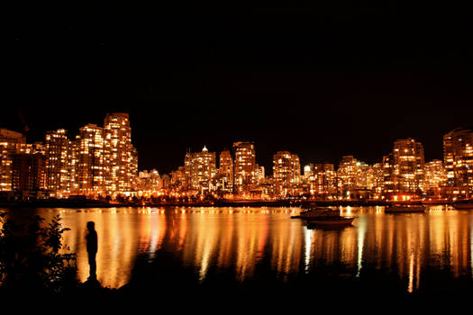 Vancouver on fire