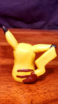 Polymer Clay Pikachu (Back)