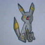 An Umbreon - Coloured Version