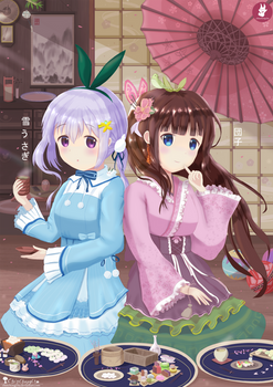 Yuki Usagi and Dango
