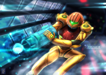 Samus - Metroid by chinchongcha