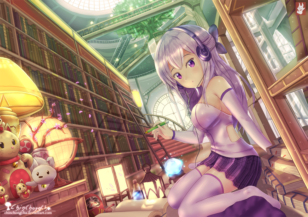 Labyrinthine Library The Labyrinth Library by chinchongcha on DeviantArt