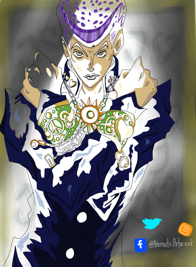 Josuke Jbba Higashikata Josuke ( JJBA part 4 ) by AromaMakhanik on DeviantArt