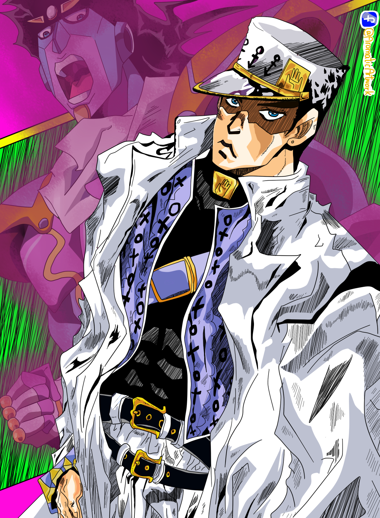 Part 4 Jotaro and Star Platinum by AromaMakhanik on DeviantArt