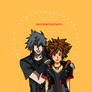 Kingdom Hearts III Final Fantasy XV Sora Noctis