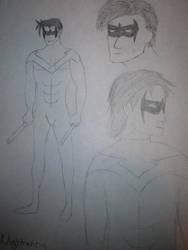 Nightwing sketches