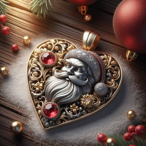 Christmas Santa Claus pendant