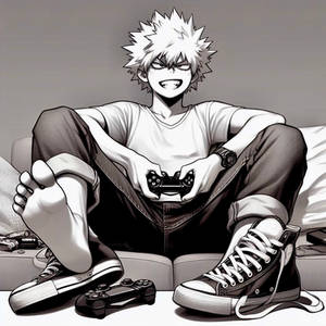 Bakugo feet