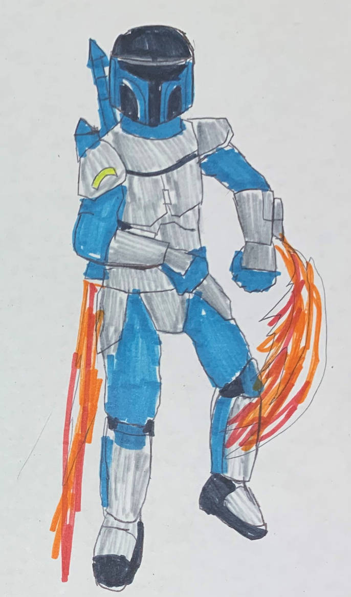 Death Watch Mandalorian shocktrooper by PanCakeMaker22 on DeviantArt