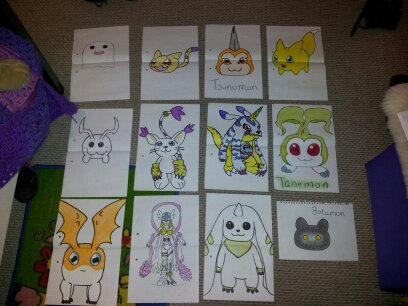 Digimon Drawings :3