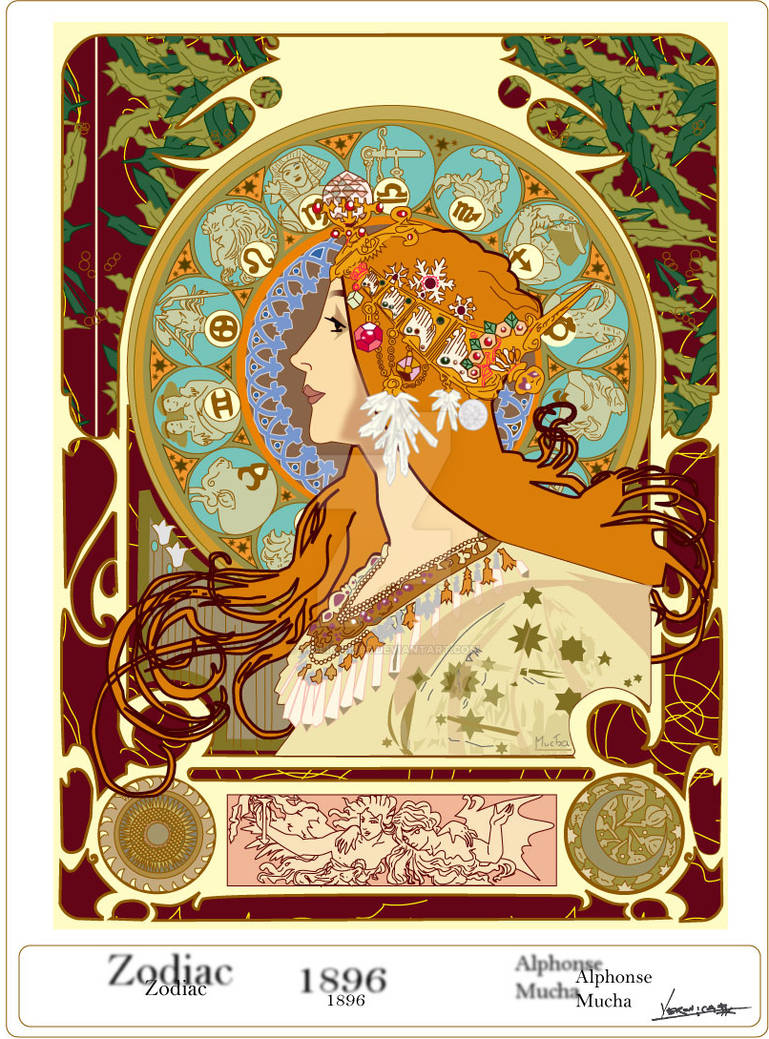 Zodiac Alphonse Mucha By Fiolina1990 On DeviantArt zodiac-alphonse-mucha-by-fiolina1990-on-deviantart